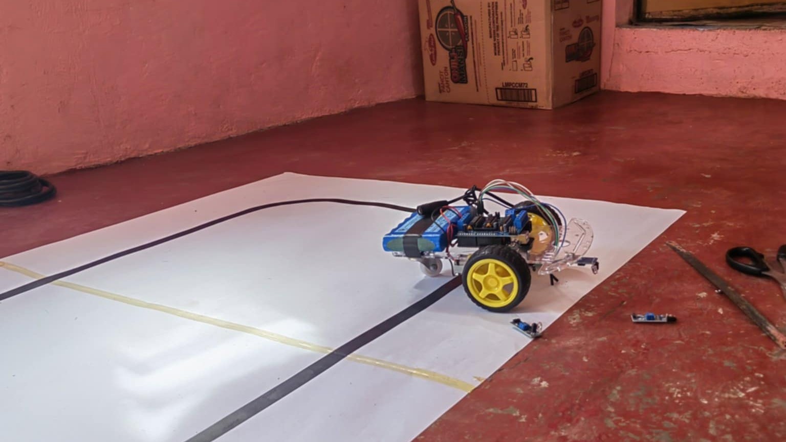 Arduino Line-Tracing Robot screenshot