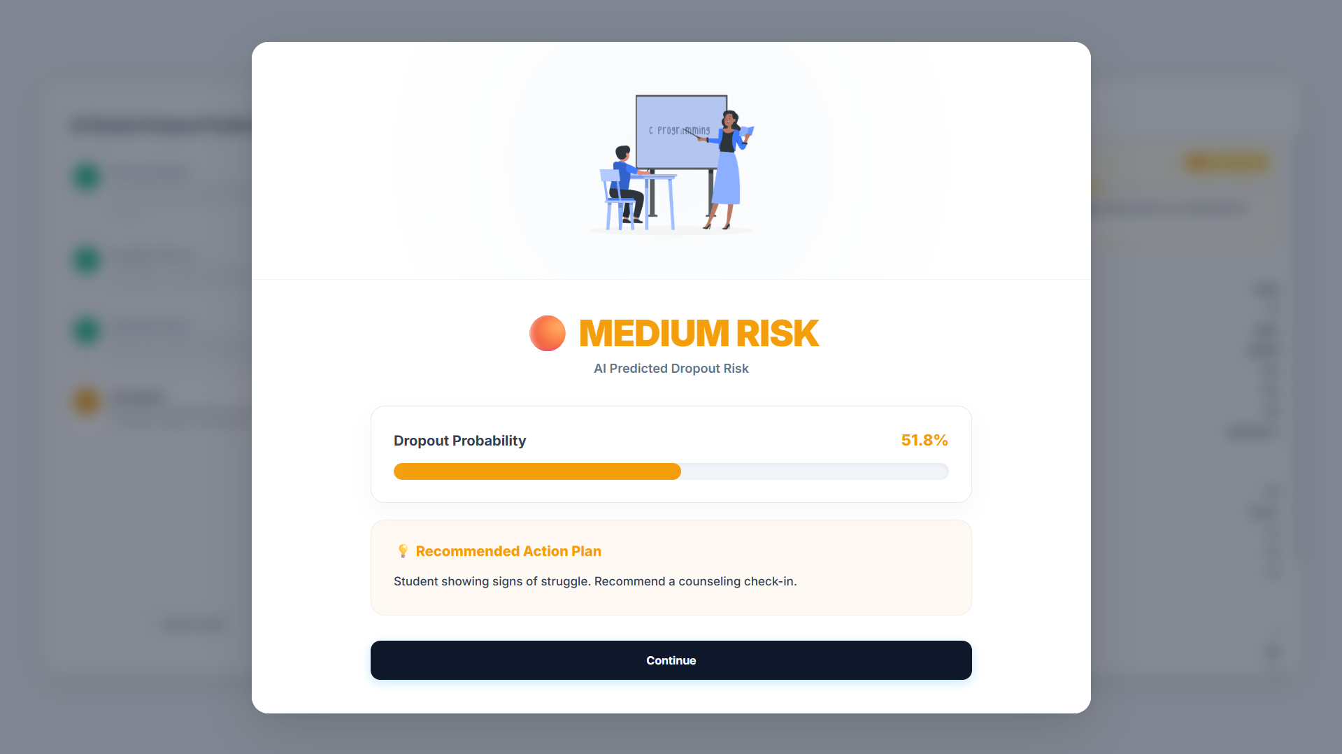 AI Student Dropout Predictor