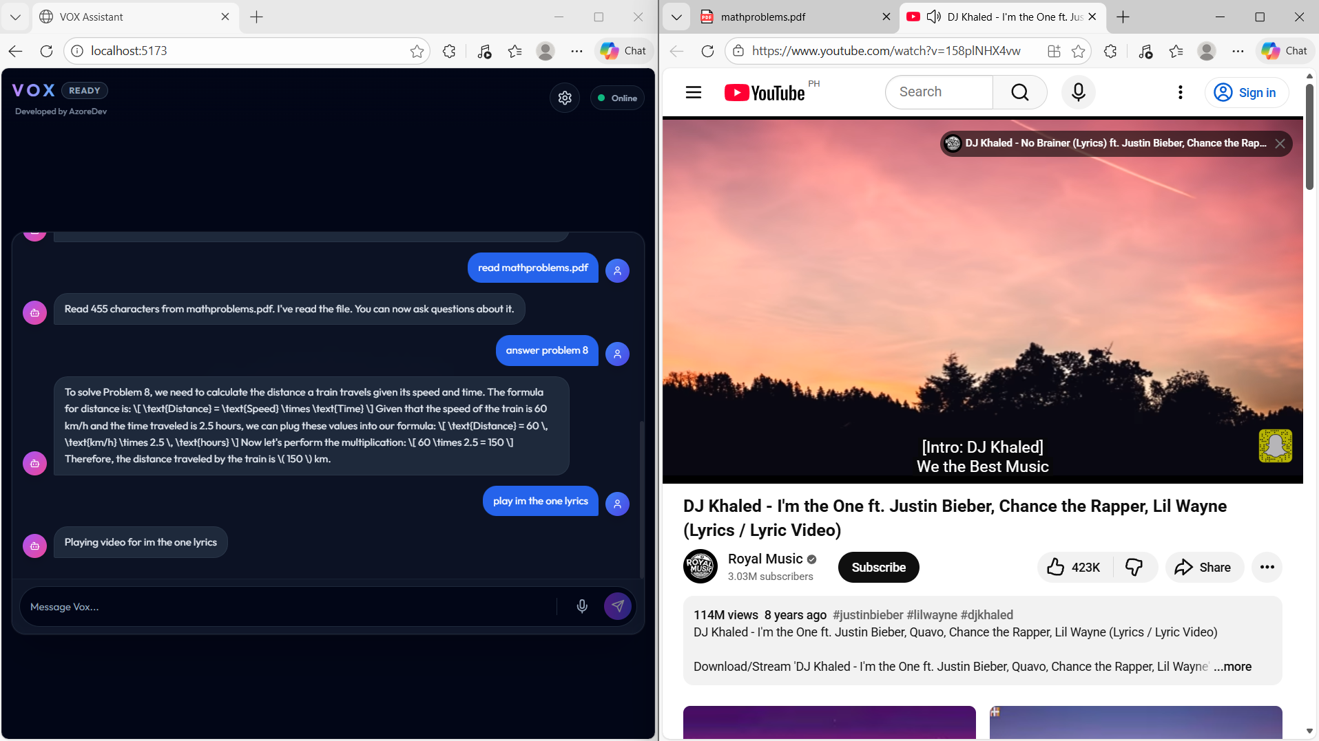 VOX - AI Voice Assistant