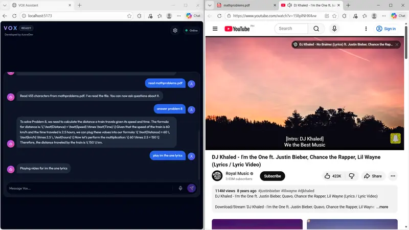VOX - AI Voice Assistant